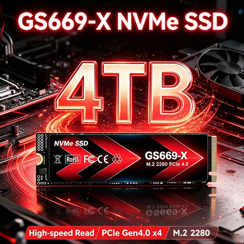 Новый оригинальный NVMe SSD GS – обзор и цена M.2 Nvme 4Tb Pcie 4.0 Ssd
