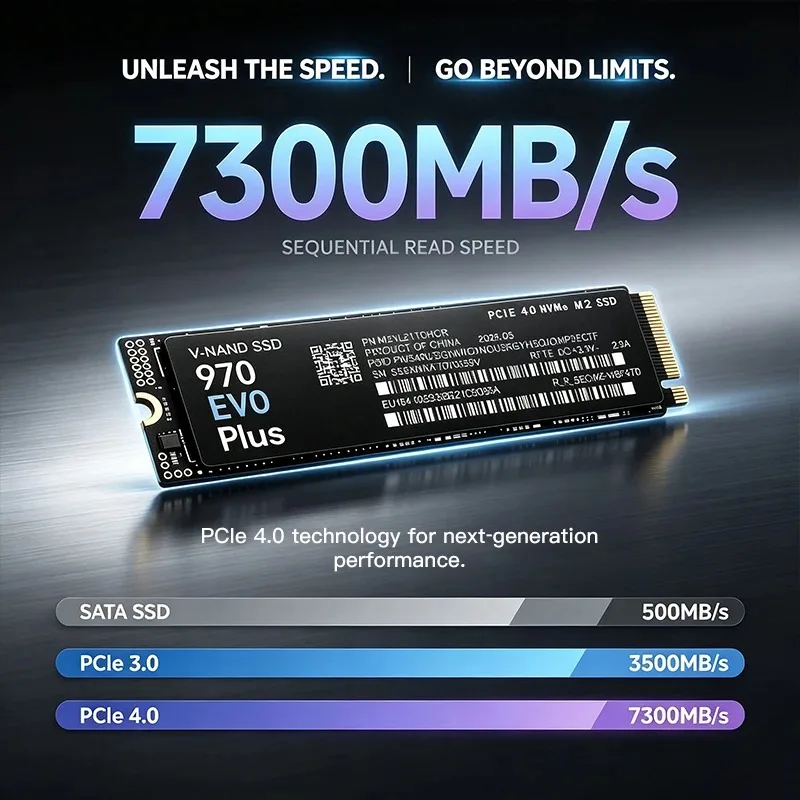970 EVO Plus – высокоскоростно – обзор и цена M.2 Nvme 4Tb Pcie 4.0 Ssd